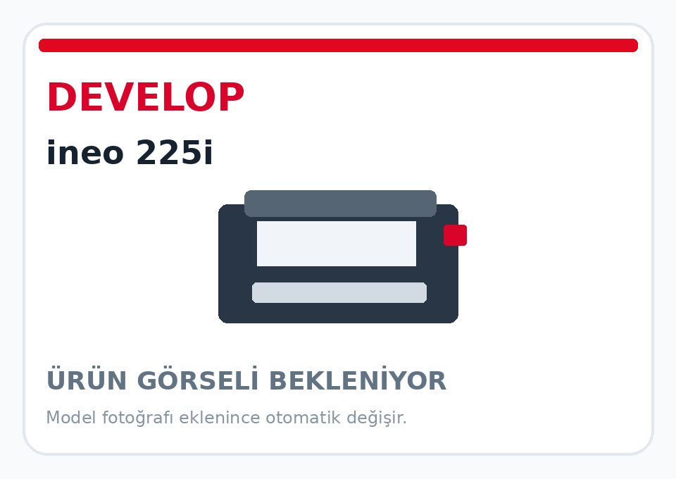 Develop ineo 225i