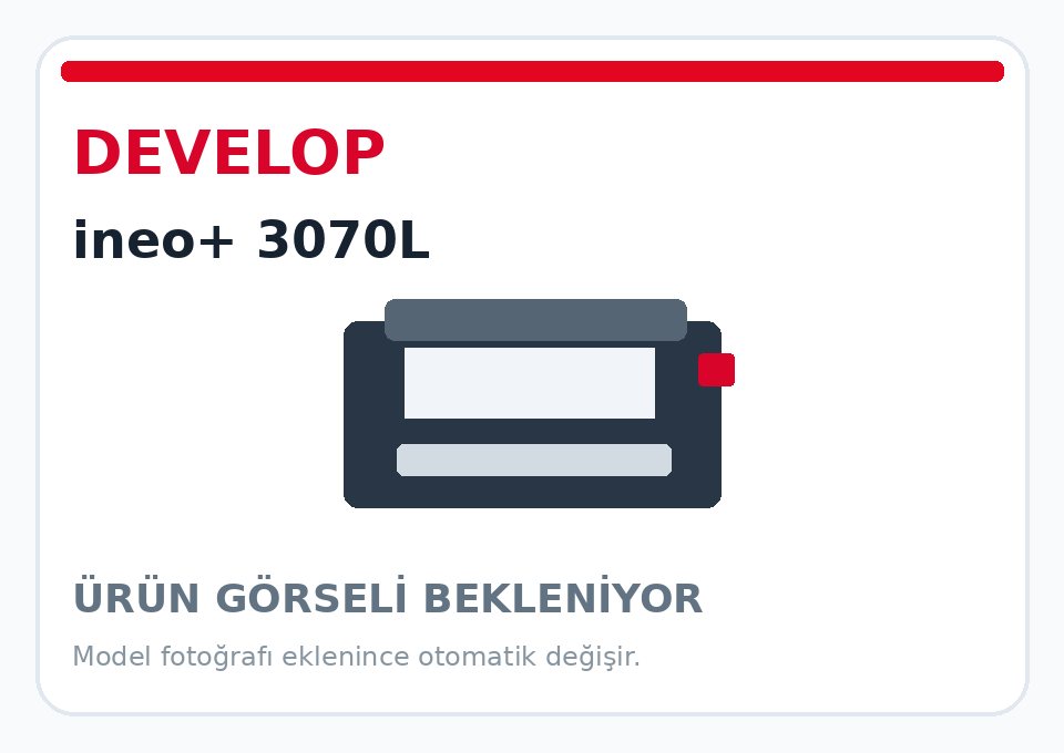 Develop ineo+ 3070L